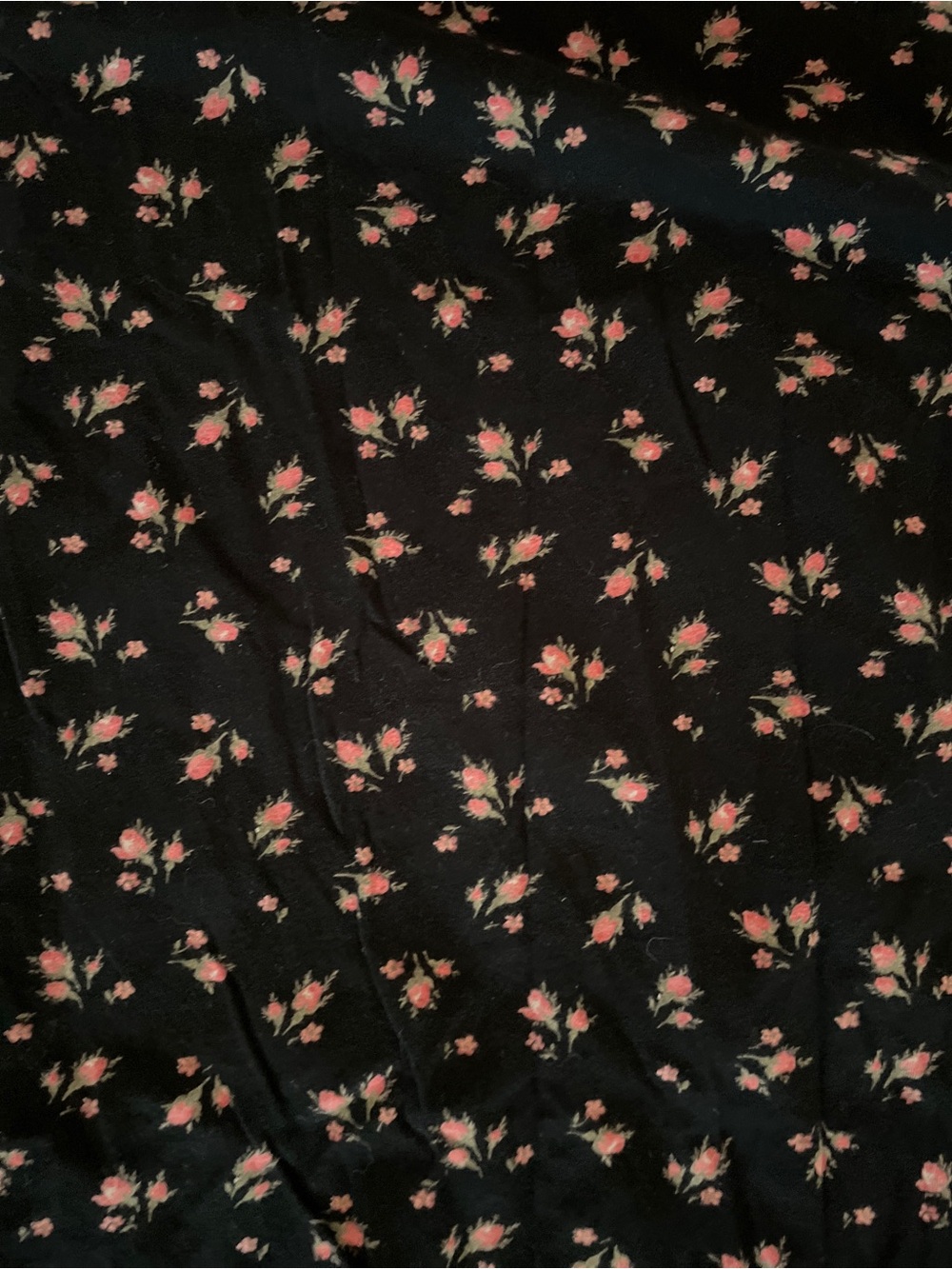 Lauren Ralph Lauren Ditsy Floral Mini Dress with Lace Detail - Picture 8 of 9